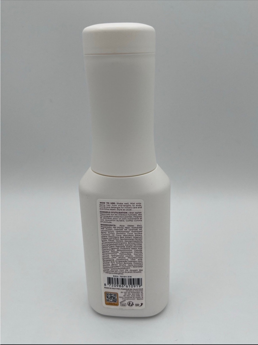 Gisou Honey Milk Active Repair Leave-In Conditioner Mist — New Full Size - Picture 2 of 5